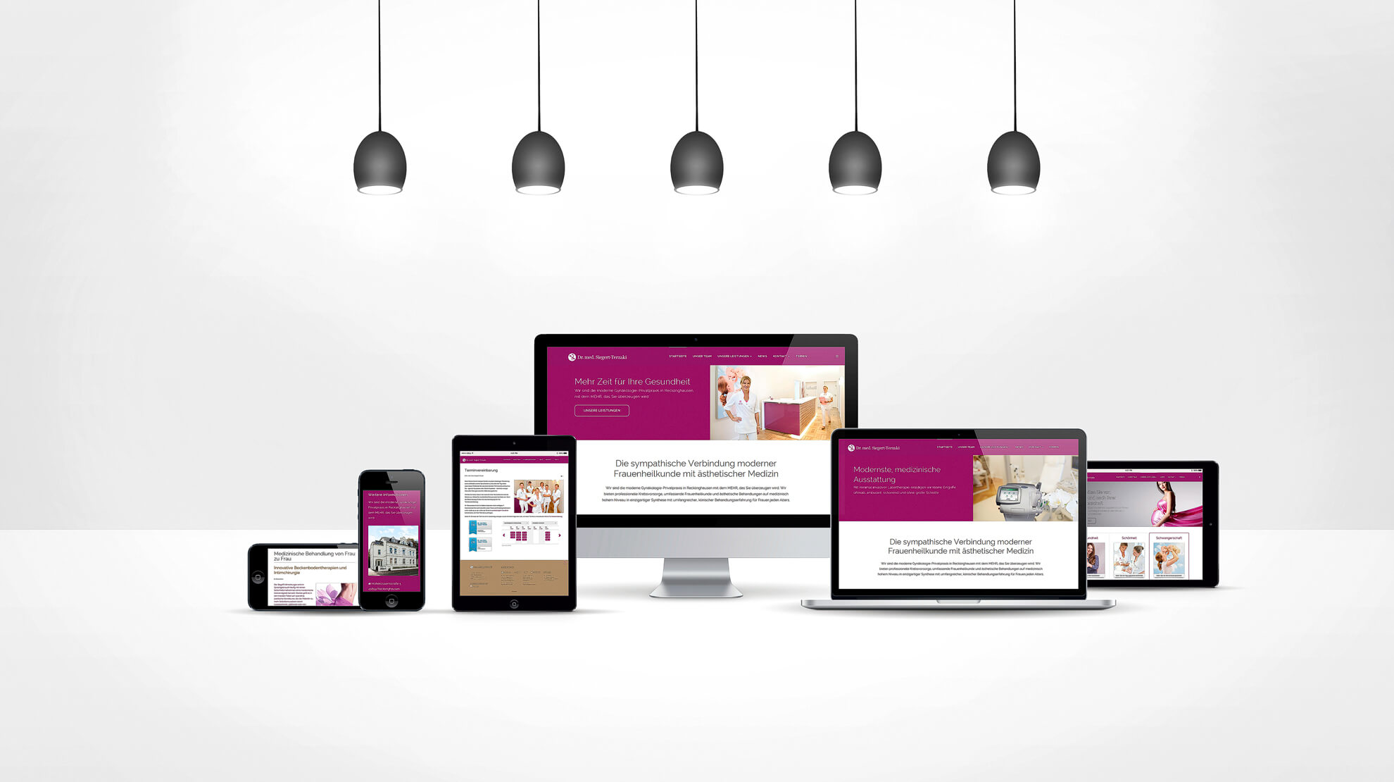 Praxiswebsite für Frauenärztin